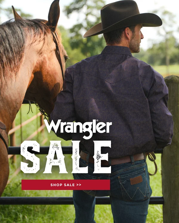 WRANGLER SALE | SHOP SALE >>