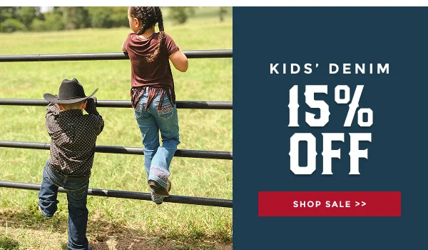 KIDS DENIM 15% OFF | SHOP SALE >>
