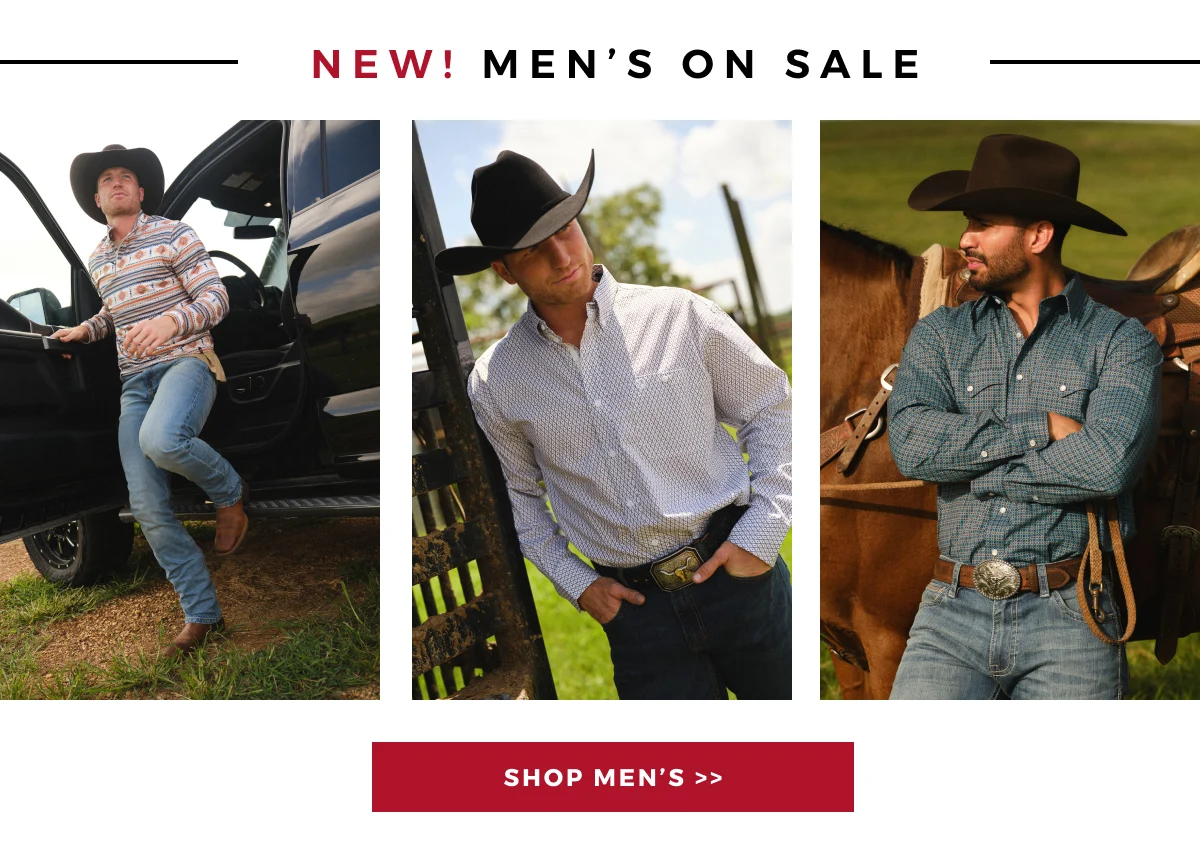NEW! WOMEN'S ON SALE | SHOP MEN'S >>