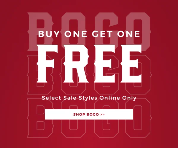 BUY ONE GET ONE FREE SELECT SALE STYLES ONLINE ONLY| SHOP BOGO >>