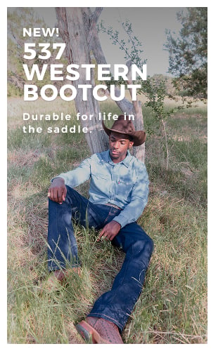 NEW! 537 WESTERN BOOTCUT DURABLE FOR LIFE IN A SADDLE 