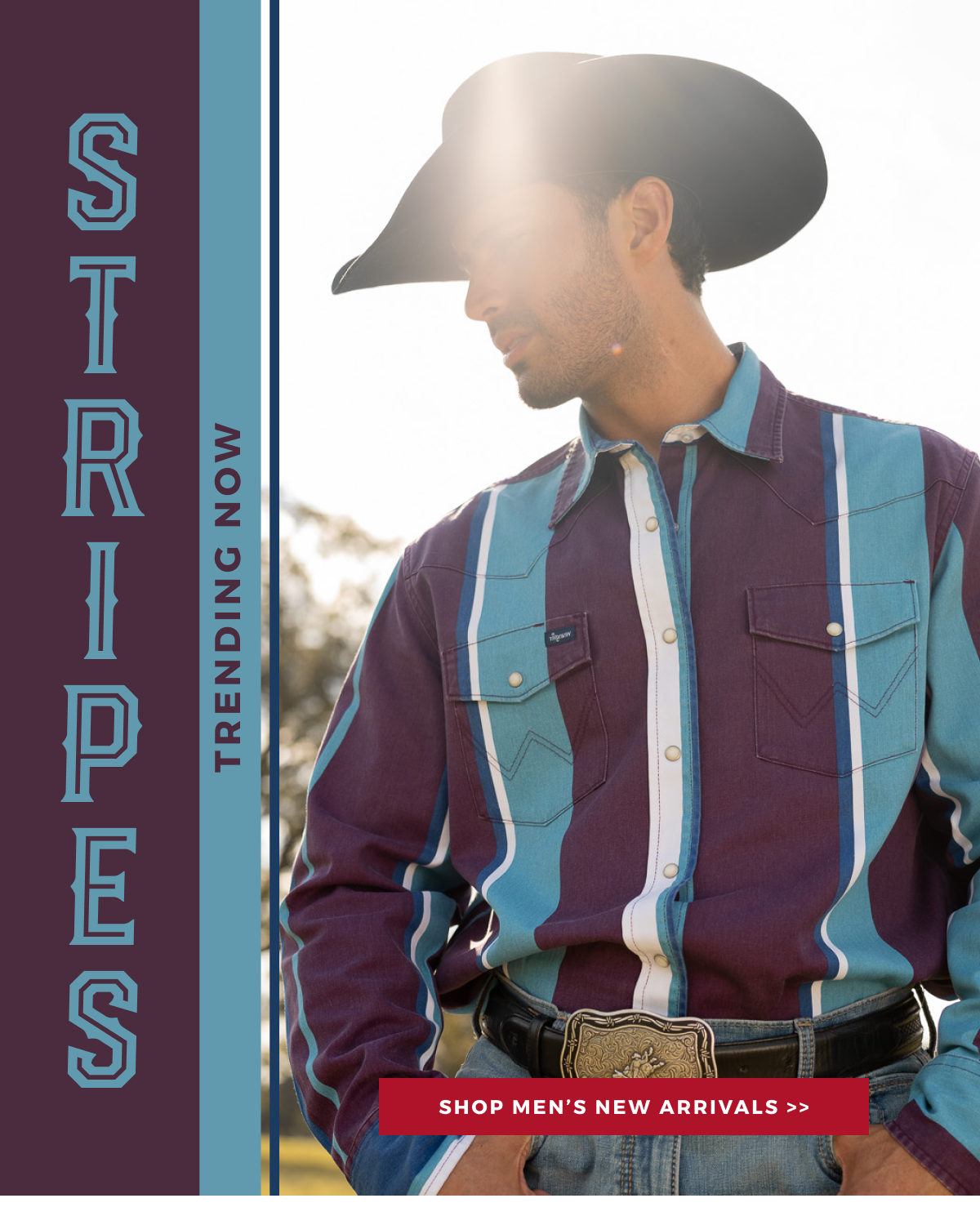TRENDING NOW | STRIPES | SHOP MEN'S NEW ARRIVALS >>
