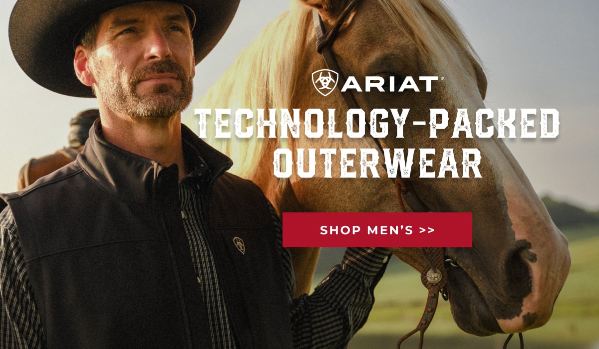 ARIAT TECHNOLOGY-PACKED OUTERWEAR | SHOP MEN'S >>