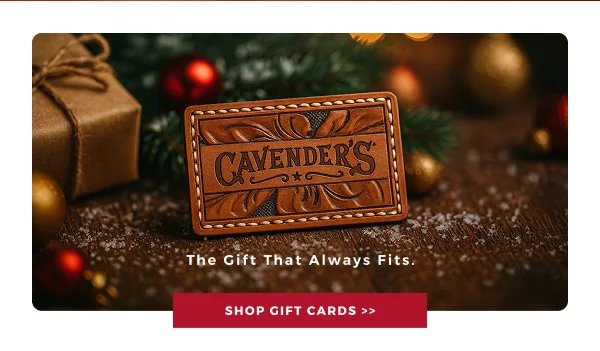 THE GIFT THAT ALWAYS FIT. SHOP GIFT CARDS >>