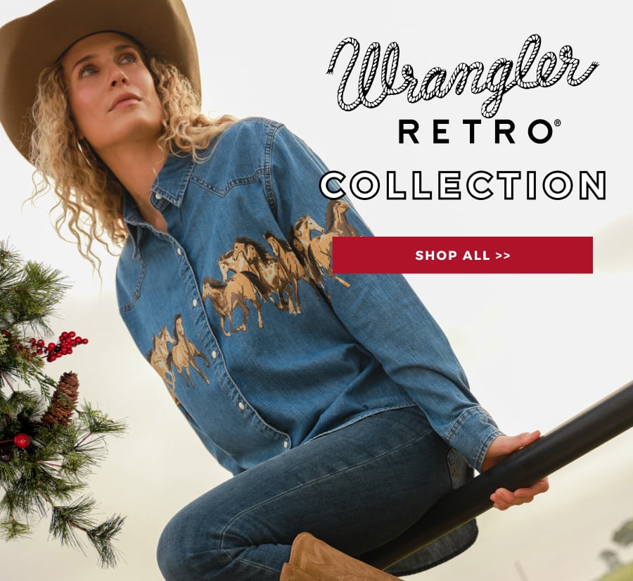 WRANGLER RETRO COLLECTION | SHOP ALL >>