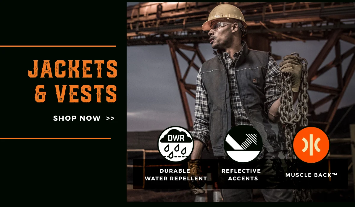 JACKETS & VESTS | SHOP NOW >>