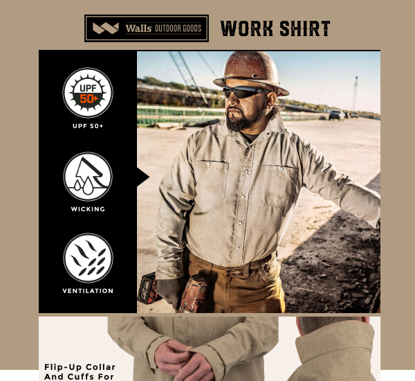 WALLS OUTDOOR GOODS | WORK SHIRT | SHOP ALL WORK SHIRTS