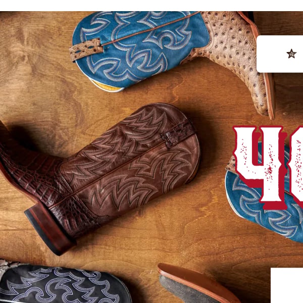 UP TO 40% OFF BOOT MARKDOWNS | SHOP MEN'S