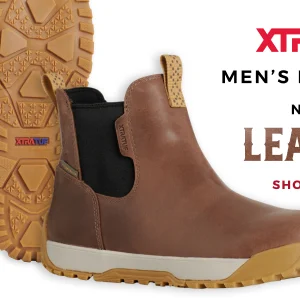 NEW! XTRATUF MEN'S DECK BOOT | NOW IN LEATHER | SHOP NOW >>