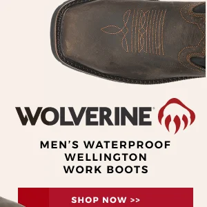 WOLVERINE | MEN'S WATERPROOF WELLINGTON WORK BOOTS | SHOP NOW >>