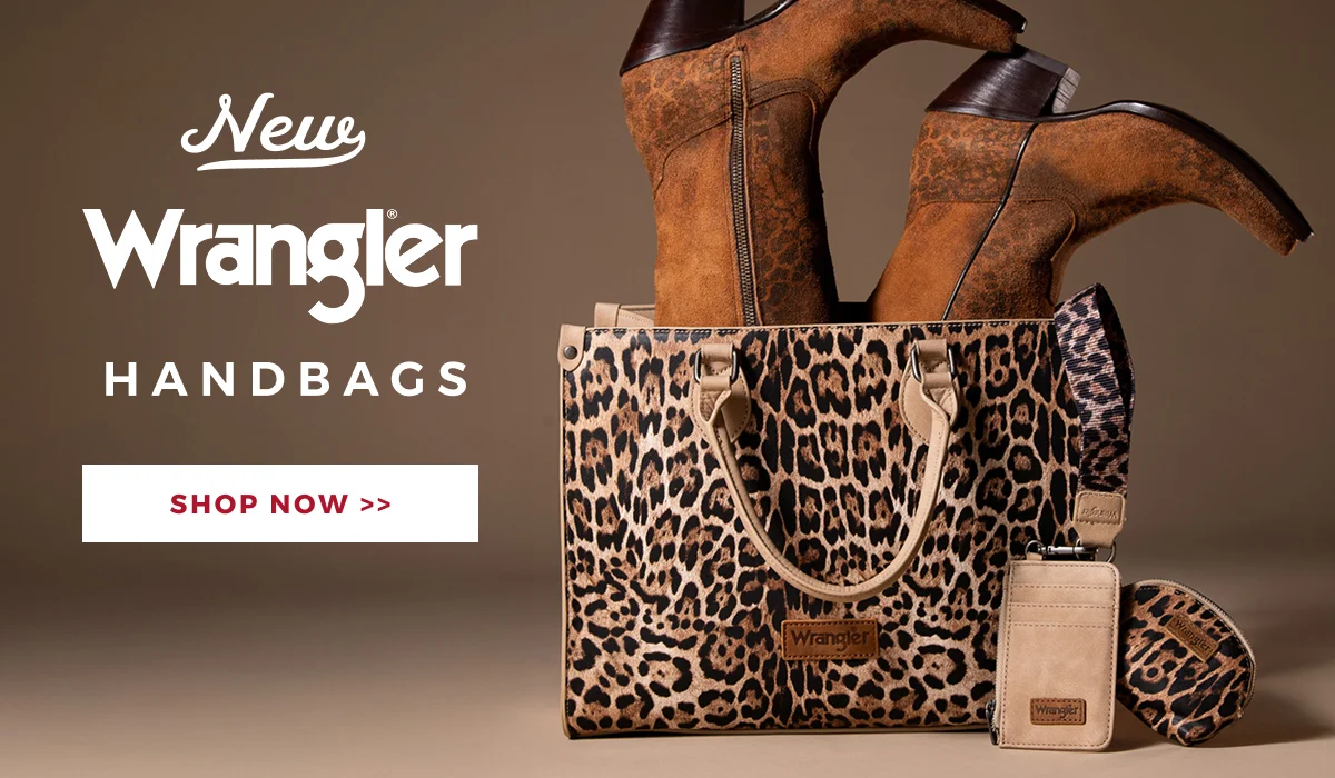 NEW WRANGLER HANDBAGS | SHOP NOW >>