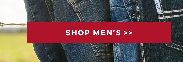 SHOP MEN'S JEANS >>