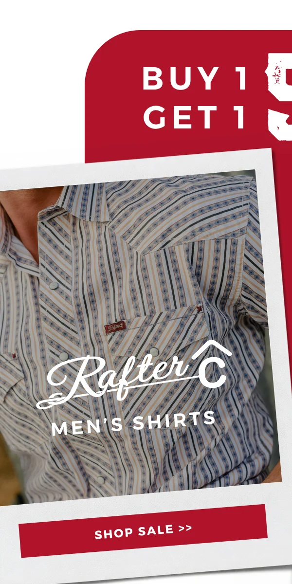 BUY 1 GET 1 50% OFF RAFTER C SHIRTS | SHOP SALE >>