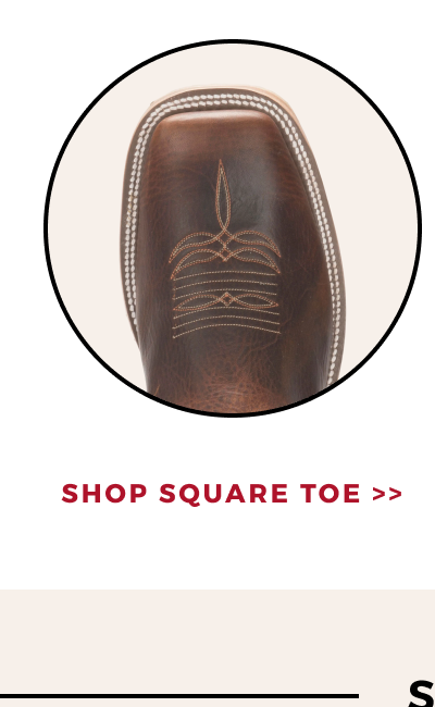 SHOP SQUARE TOE >>