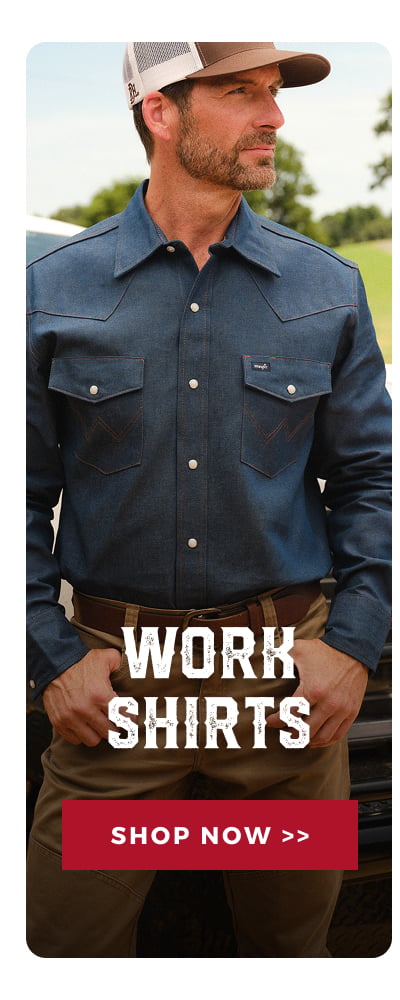 WORK SHIRTS | SHOP NOW >>