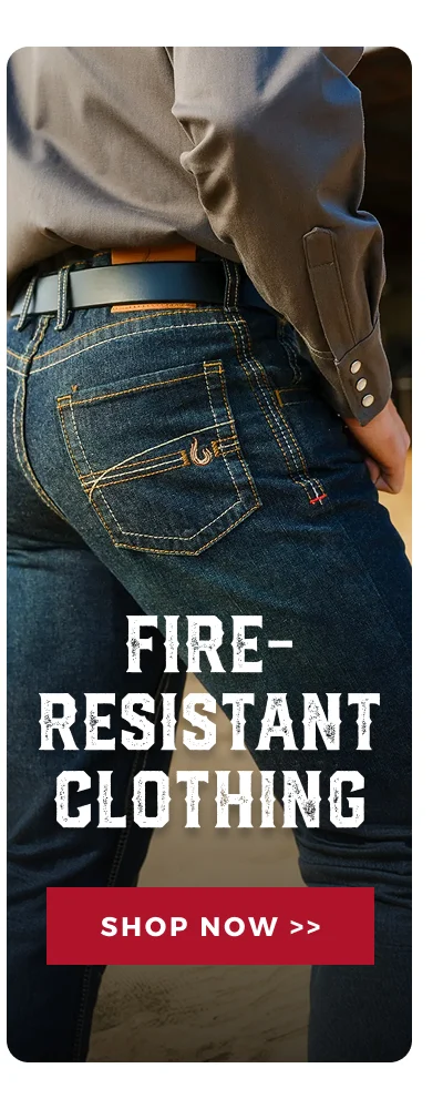 FIRE-RESISTANT CLOTHING | SHOP NOW >>