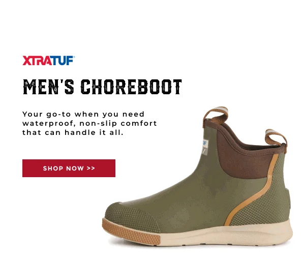 XTRATUF ANKLE DECK BOOTS | SHOP NOW >>
