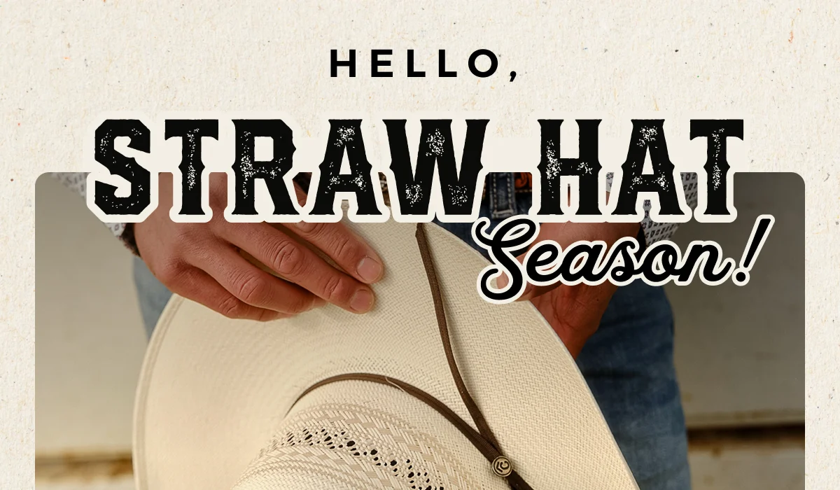 HELLO, STRAW HAT SEASON! | SHOP ALL HATS >>