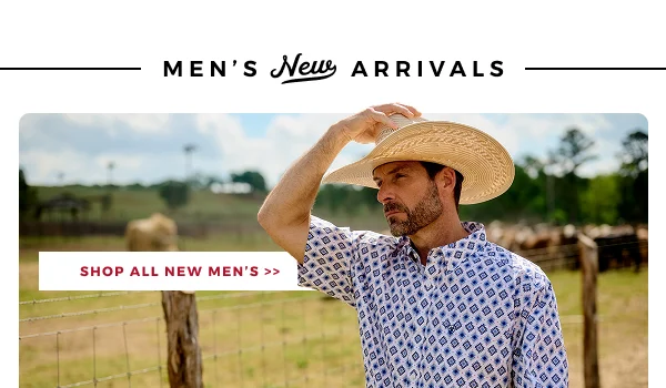 MEN'S NEW ARRIVALS
