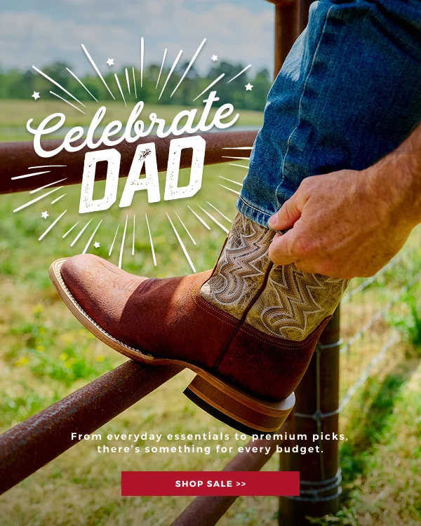 CELEBRATE DAD AT BOOT CITY | FROM EVERYDAY ESSENTIALS TO PREMIUM PICKS THERE'S SOMETHING FOR EVERY BUDGET | SHOP SALE >>