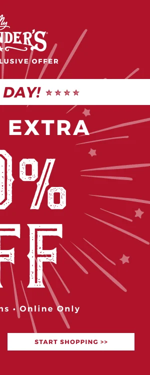 MY CAVENDER'S MEMBER-EXCLUSIVE ONLINE OFFER |EXTRA 20% OFF SELECT SALE | START SHOPPING >>