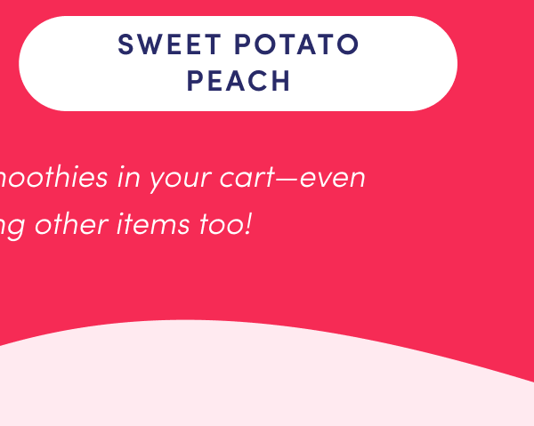 SWEET POTATO PEACH