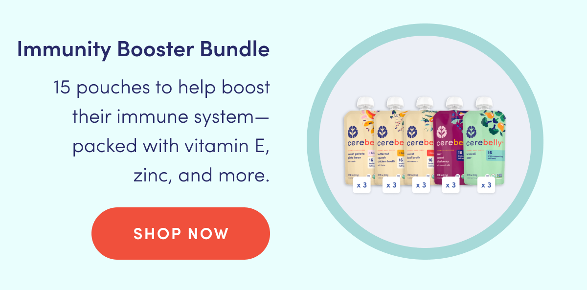 Immunity Booster Bundle | 15 pouches to help boost their immune system—packed with vitamin E, zinc, and more. | SHOP NOW