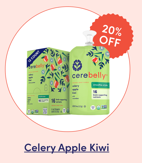 20% Off Celery Apple Kiwi 12 Count