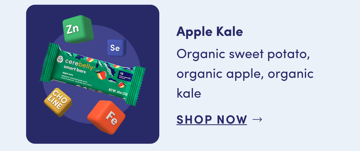 Apple Kale | Organic sweet potato, organic apple, organic kale | SHOP NOW