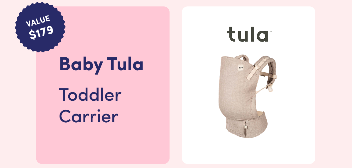 Baby Tula | Toddler Carrier | Value $179