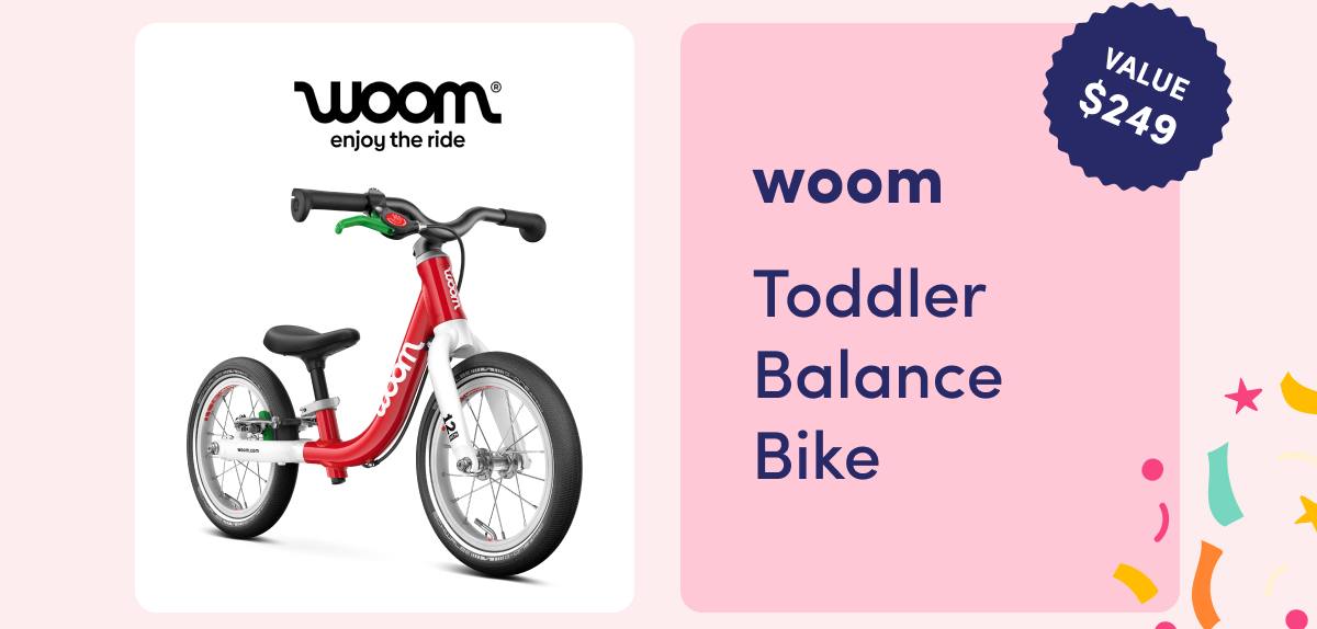 Woom | Toddler Balance Bike | Value $249