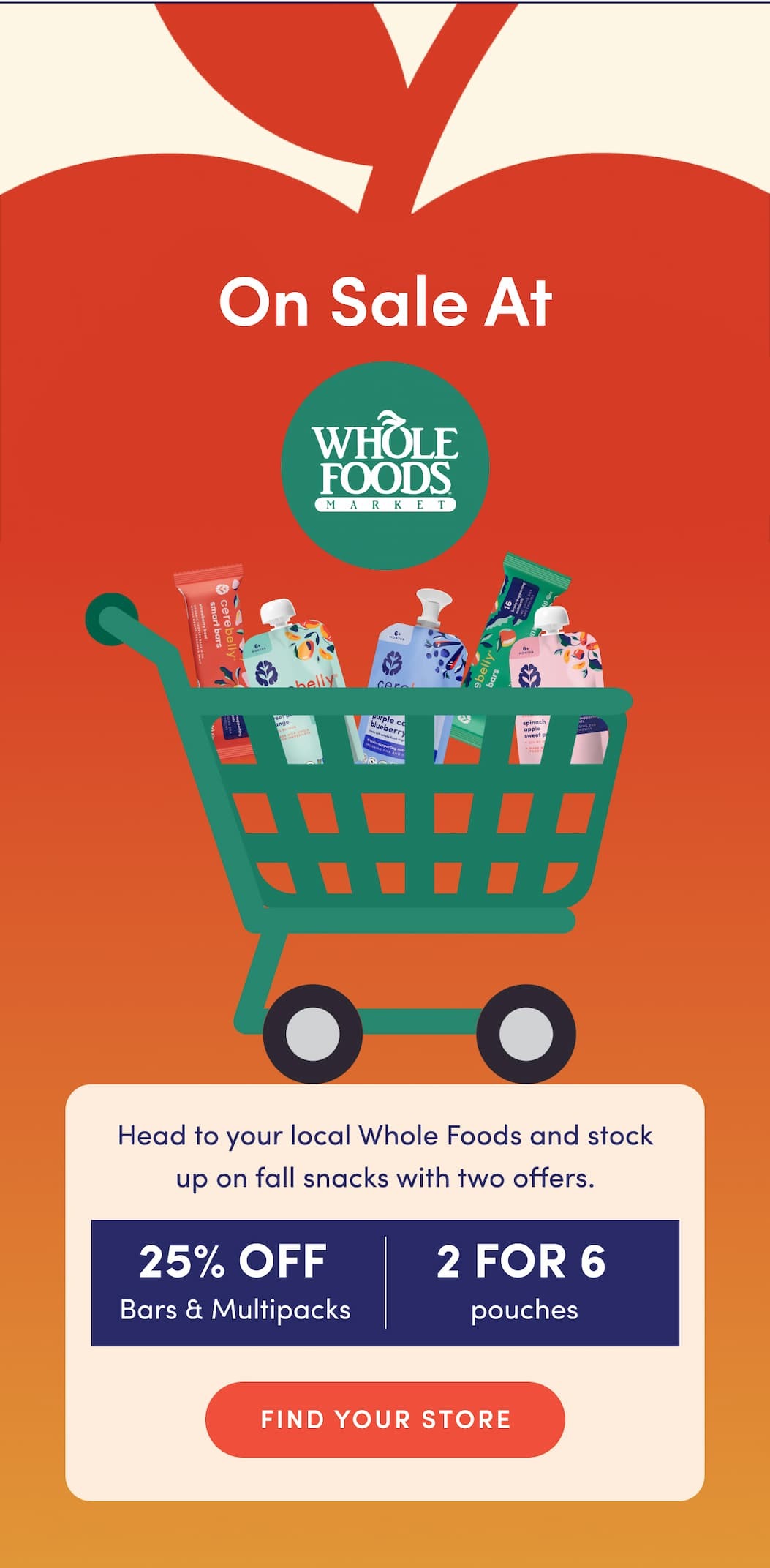 On sale at Whole Foods