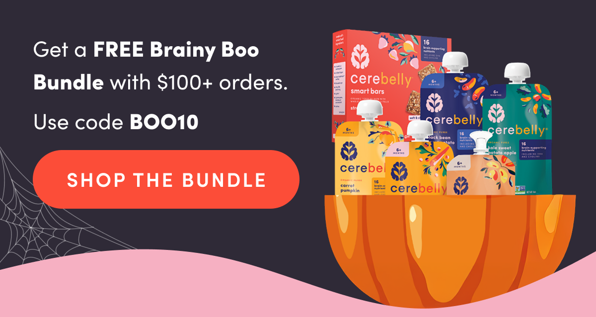 Get a free brainy boo bundle with $100+ orders. Use code boo10