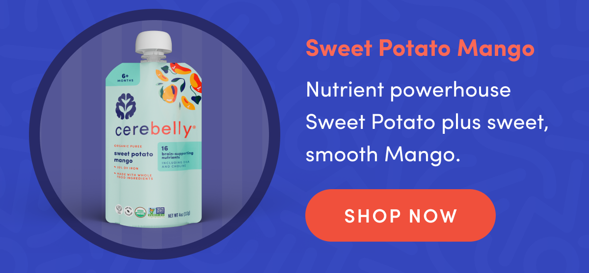 Sweet Potato Mango | Nutrient powerhouse Sweet Potato plus sweet, smooth Mango. | SHOP NOW