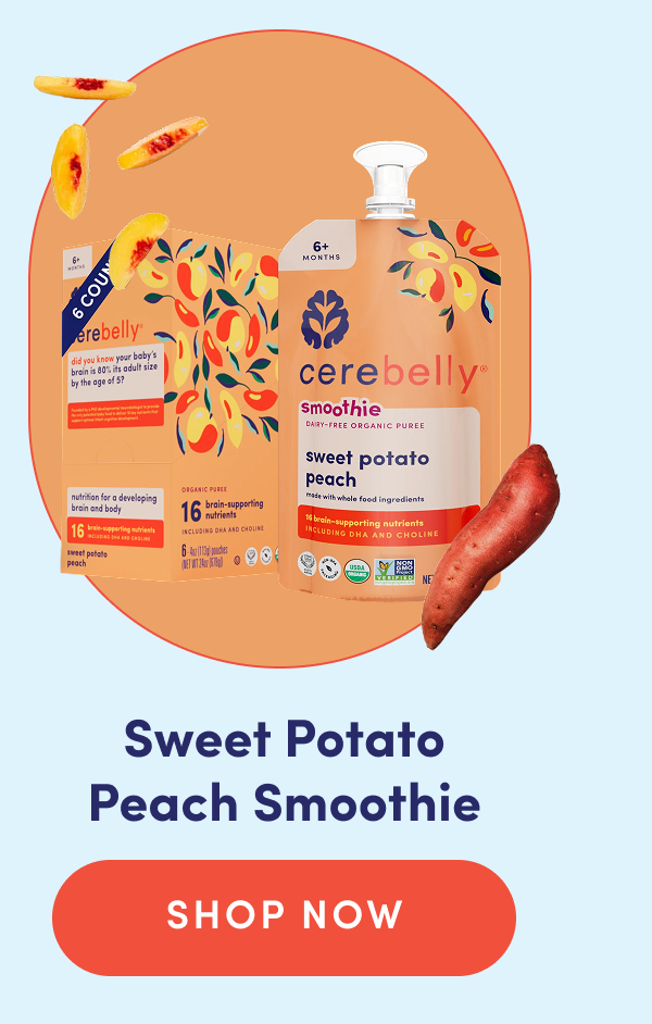Sweet Potato Peach Smoothie | SHOP NOW