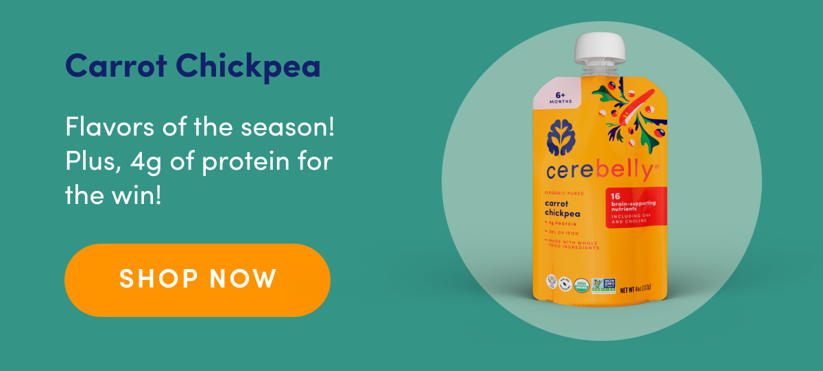 Cerebelly Carrot Chickpea | SHOP NOW