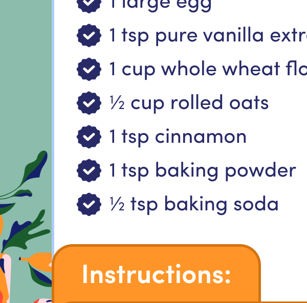 Easy ABC Muffins | Just add Cerebelly
