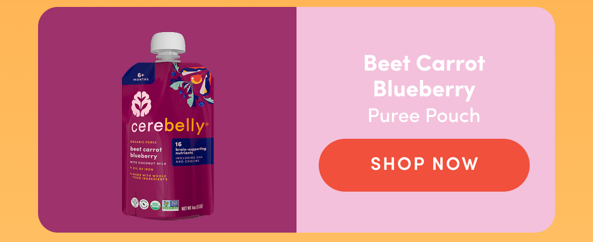 Cerebelly Beet Carrot Blueberry | SHOP NOW