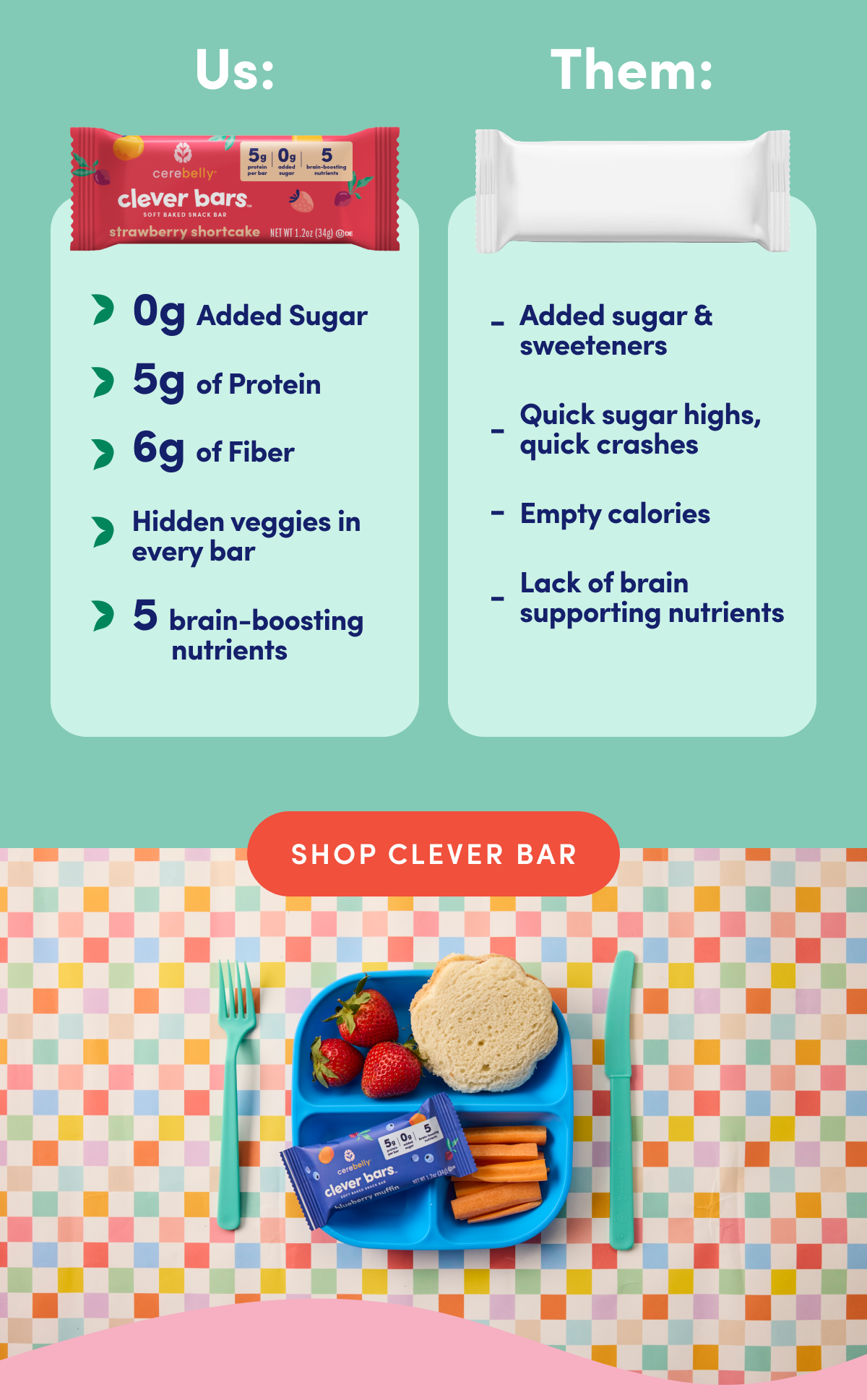 Us vs. Them: Shop Clever Bars