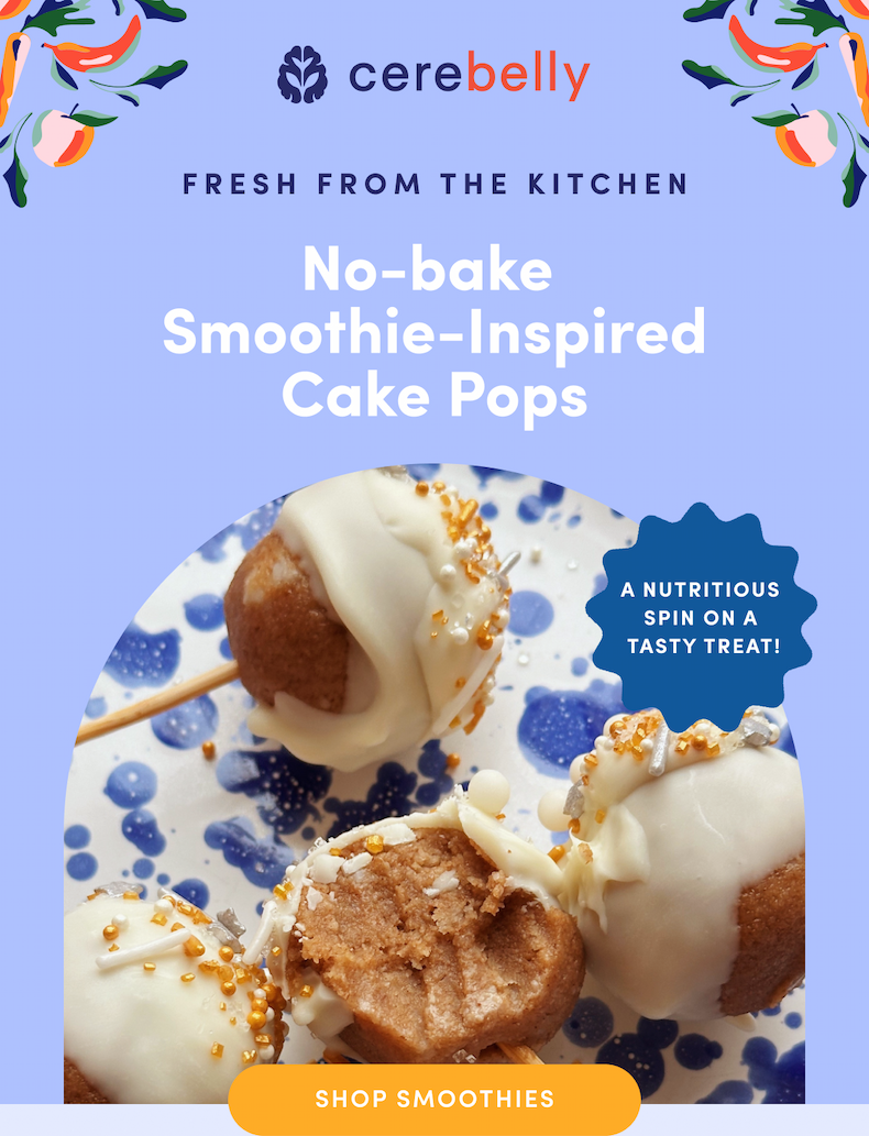 No Bake Smoothie-Inspired Cake Pops