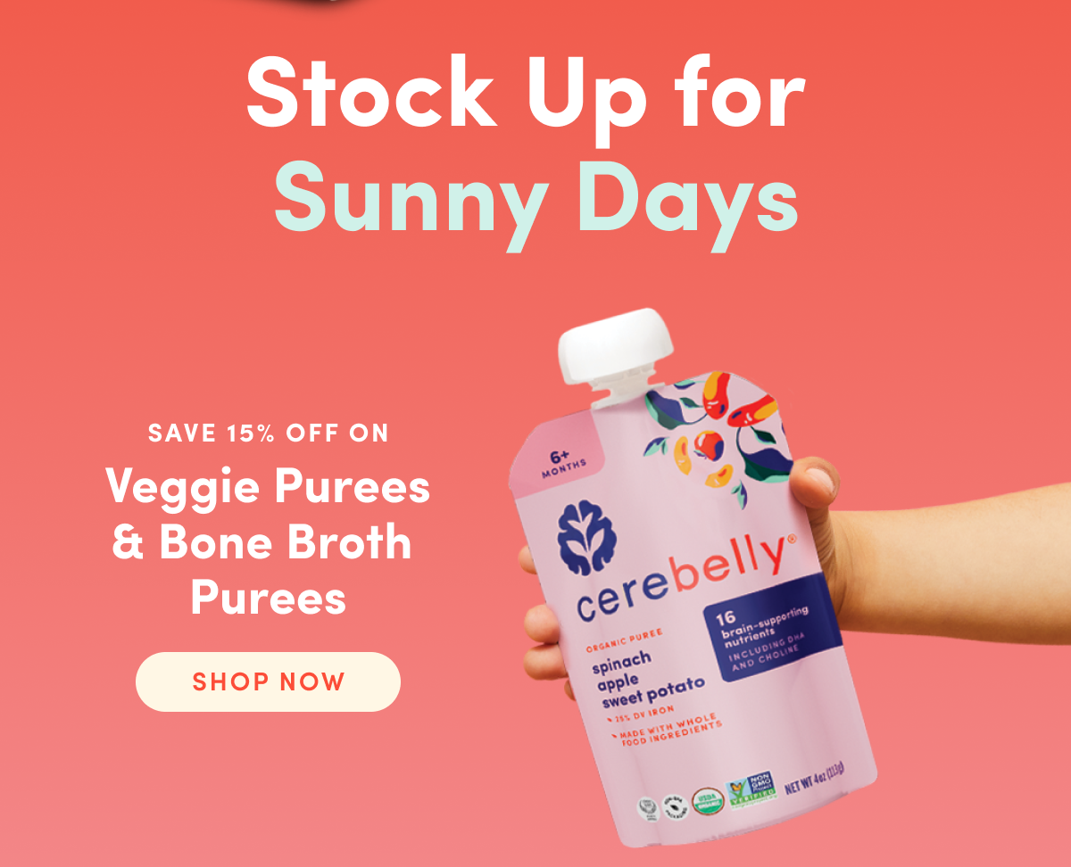 Shop Now: Veggie Purees & Bone Broth