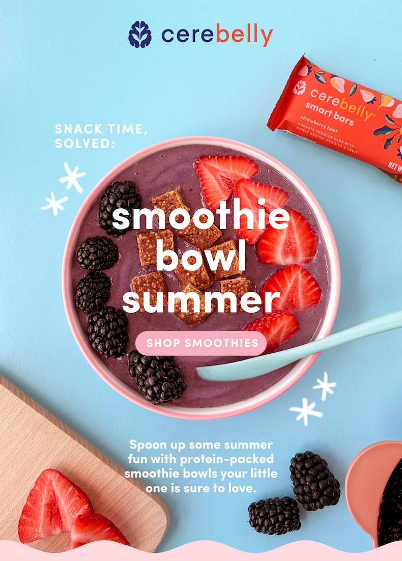 Snack Time is Solved & Smoothie Bowl Summer is here