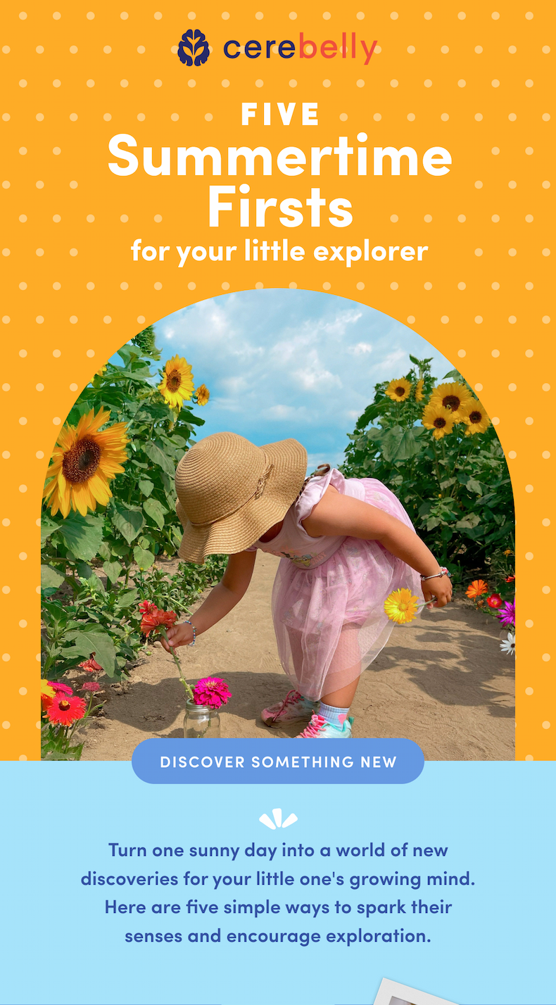 Five Summertime Firsts for Your Little Explorer