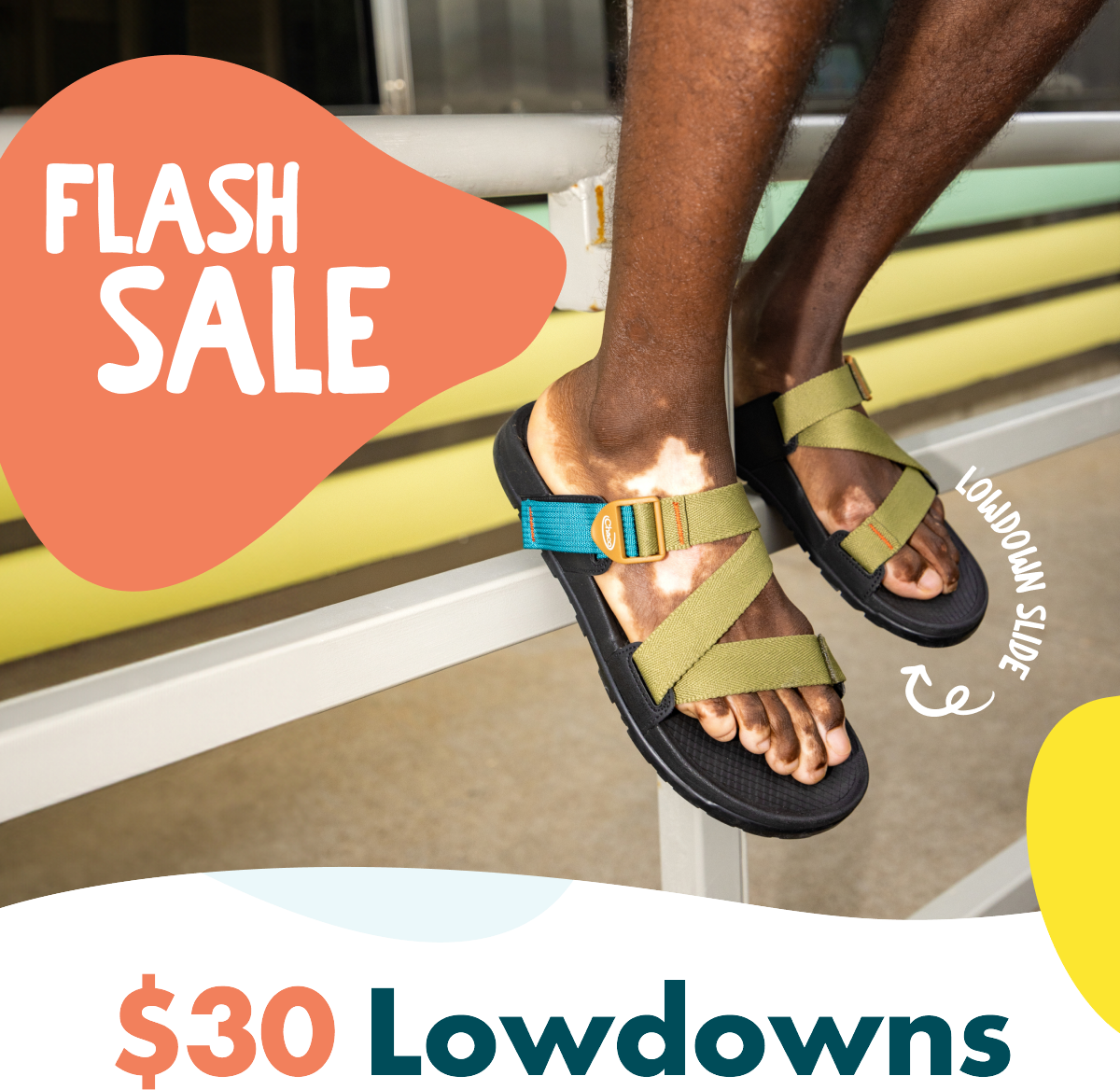 FLASH SALE - LOWDOWN SLIDE - $30 Lowdowns