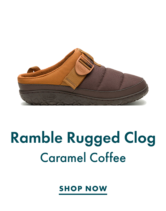 Ramble Rugged Clog - Caramel Coffee - SHOP NOW