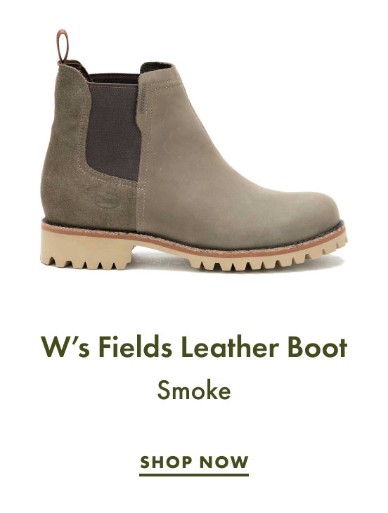 W's Fields Leather Boot - Smoke - SHOP NOW