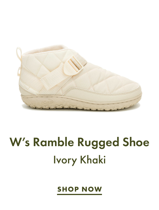 W's Ramble Rugged Shoe - Ivory Khaki - SHOP NOW