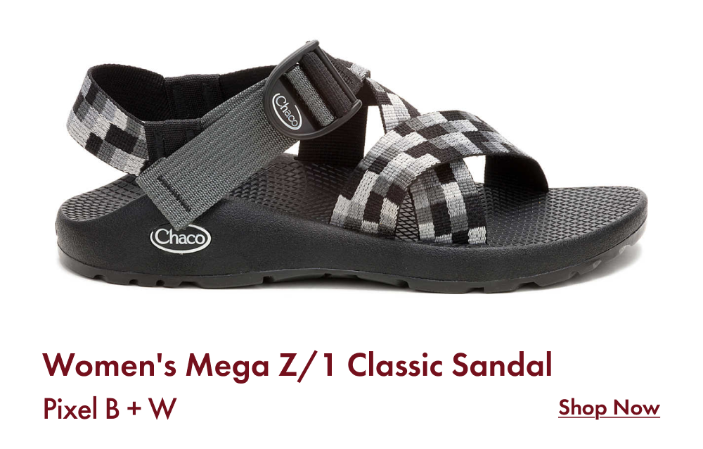 Women's Mega Z/1 Classic Sandal - Pixel B&W - SHOP NOW