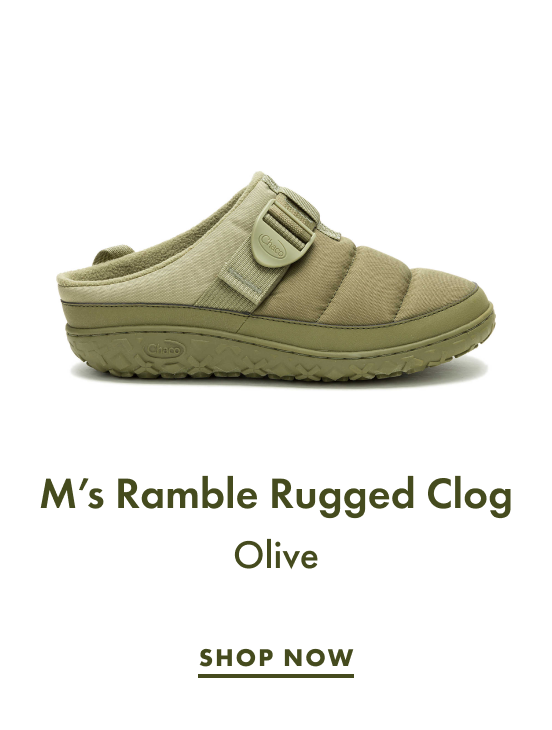 M's Ramble Rugged Clog - Olive - SHOP NOW