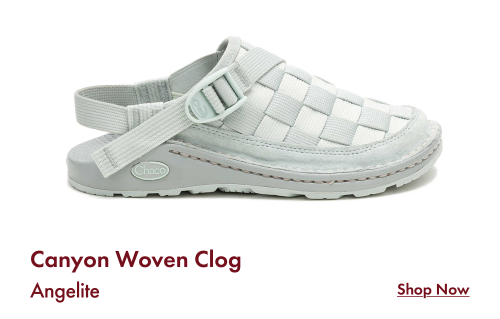 Canyon Woven Clog - Angelite - SHOP NOW